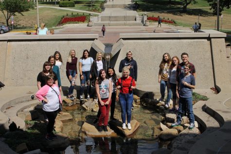 ScratchPad and Yearbook staff at the SEMO Publications day 