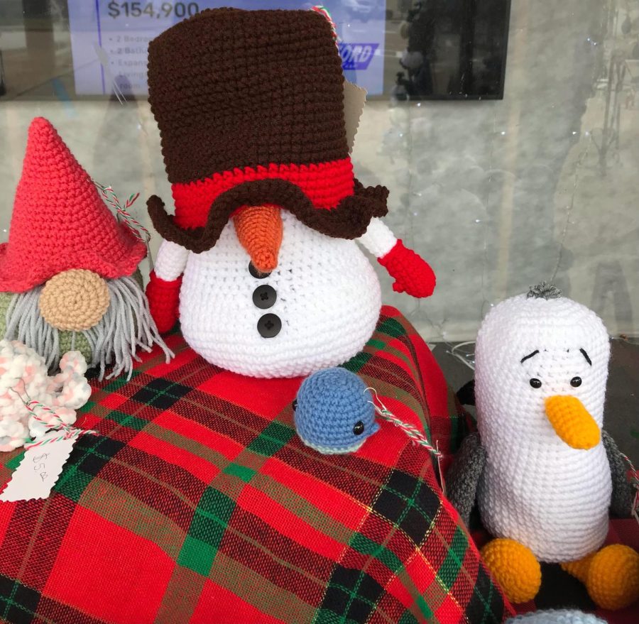 Clara Basdens crocheted stuffed animals