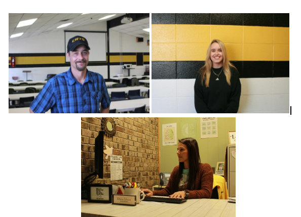 Bryan Bailey, Madison Kline, and Rebecca Weaver join the FHS staff.
