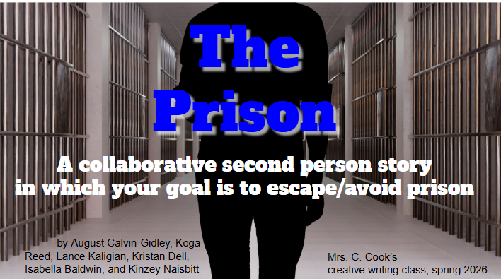 Opening slide of "The Prison."